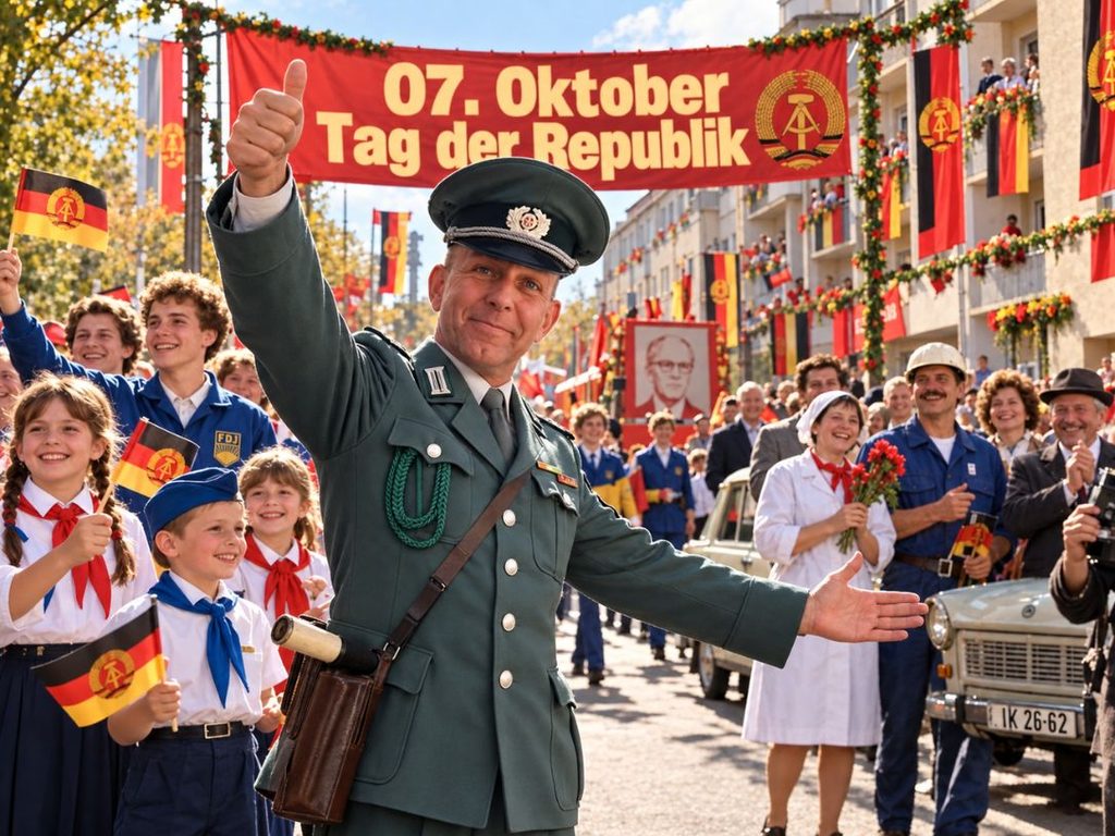 DDR Parade zum Tag der Republik